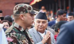 पोखरा पुगे राष्ट्रपति पौडेल