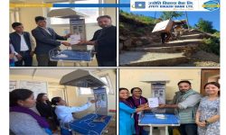 ज्योति विकास बैंकद्वारा सुदूरपश्चिम प्रदेशका दुर्गम स्थानमा बेबी वार्मर प्रदान