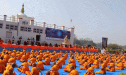 लुम्बिनीमा पाँच सय जनाको प्रबज्या कार्यक्रम सुरु