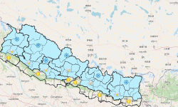 सुदूरपश्चिममा हल्का वर्षा, हिमाली भू–भागमा हिमपात हुने