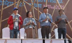 रातोसको नाट्यकृति ‘मेषीदण्ड’ लोकार्पण