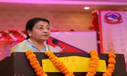 जनआन्दोलन महिला अधिकार सुनिश्चित गर्न बलियो आधारशिलाः पूर्वराष्ट्रपति भण्डारी