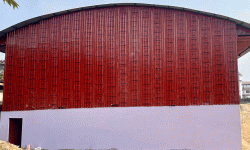 बीपी वाटिकामा कभर्डहल निर्माण