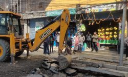 थापाथलीमा फुटेको मेलम्चीको पाइप मर्मत कार्य सुरु