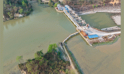 मर्स्याङ्दी जलविद्युत् केन्द्रको उत्पादन घट्यो