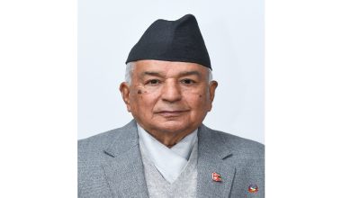 राष्ट्रपति पौडेलसहित उच्चपदस्थ व्यक्तिलाई बाँसका कुर्सी र टेबल उपहार !