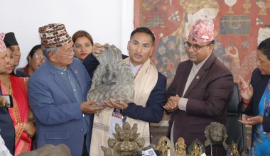 चोरी भई अमेरिका पुगेका २१ वटा पुरातात्विक महत्वका वस्तु फिर्ता