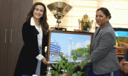 नेपाल टेलिकमले ‘ब्रान्ड एम्बेसडर’मा स्वस्तिमा खड्का