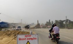 एसियाली राजमार्गको काम सुस्त