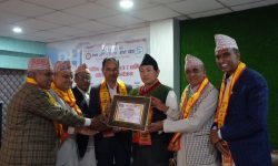 पाथीभरा क्षेत्र विकास समिति सम्मानित