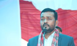 खानेपानीमन्त्री यादवद्वारा धौलिगाड खानेपानी आयोजनाको अनुगमन