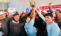 पालिकास्तरीय फुटसल प्रतियोगिता सम्पन्न, बिगुले उचाल्यो ट्रफी