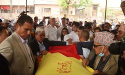 राप्रपा नेता बोहराको अन्त्येष्टि