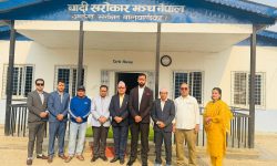 सिटिजन लाइफ इन्स्योरेन्सद्वारा बादी सरोकार मञ्च नेपाललाई खाद्यान्न सामग्री सहयोग