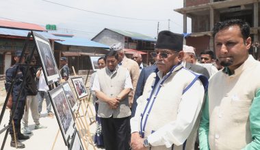 भूकम्पको विपत्तिबाट उठ्न जनताले देखाएको साहस अद्वितीय छ : अध्यक्ष दाहाल