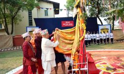 प्रहरी महानिरीक्षक दिपक थापाबाट मौलो पूजा सम्पन्न