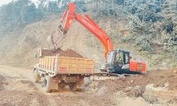 गुल्मीको तम्घास-रिडी सडक एक महिना बन्द हुने