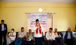 स्वास्थ्य पूर्वाधार विकासमा समुदायको सहभागिता अपरिहार्य छः अध्यक्ष दाहाल