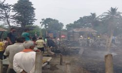 आगलागीमा ६० लाख बराबरको क्षति