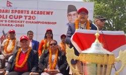 खेलकुदमा लगानी गर्न हिच्किचाउनुहुँदैन : सभामुख घिमिरे