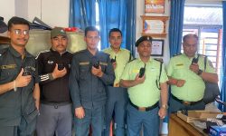 पोखरा महानगरका नगरप्रहरीलाई वाकिटकी