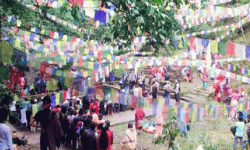 वाग्द्वार स्नान मेलामा हजारौं भक्तजनको घुइँचो