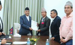 धरानवासीलाई खानेपानीको प्रबन्ध गर्ने प्रक्रिया अघि बढ्यो : प्रधानमन्त्री