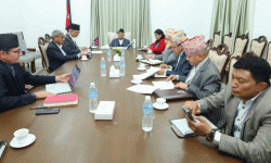 प्रधानमन्त्रीद्वारा शिक्षकका मागबारे सम्बन्धित मन्त्री र सचिवहरुसँग छलफल