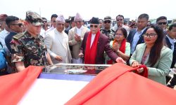 प्रधानमन्त्रीद्वारा गौरादह नगर अस्पतालको शिलान्यास