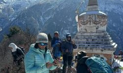 सगरमाथा क्षेत्रमा पर्यटक आगमन वृद्धि : चैतमा १२ हजार भित्रिए