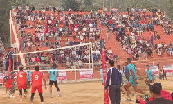 मुख्यमन्त्रीकप राष्ट्रिय भलिबल : बाग्मतीलाई सोझो सेटमा हराउँदै कोशीको विजयी सुरुवात