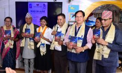 बाह्र वर्षीया प्रतिष्ठाको ‘डेड अर अलाइभ’ उपन्यास सार्वजनिक