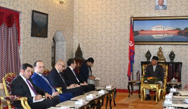 राष्ट्रपति पौडेलसँग अजरबैजानका उपविदेशमन्त्रीको शिष्टाचार भेटवार्ता