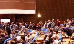 प्रतिपक्षद्वारा सदन अवरोध, आधा घण्टाका लागि स्थगन