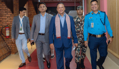 पाँचौँ ऊर्जामन्त्रीस्तरीय बैठकमा भाग लिन ऊर्जामन्त्री खड्का चीन प्रस्थान