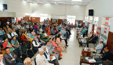 कांग्रेस केन्द्रीय समिति बैठक जारी, विभिन्न १३ एजेन्डामा छलफल