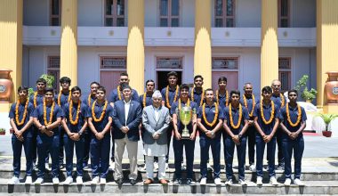 क्रिकेटमा प्राप्त सफलता खेलाडीको समर्पण, लगाव र मेहनतको प्रतिफलः राष्ट्रपति