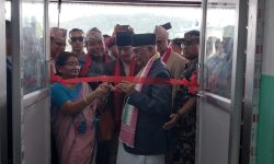 प्रधानमन्त्री ओलीद्वारा इलामको माई नगर अस्पताल उद्घाटन