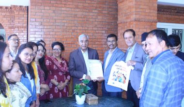 प्रत्यक्ष निर्वाचत प्रणालीभित्र समानुपातिक सहभागिता गराउनुपर्छः सभापति देउवा