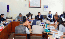 शिक्षा समितिमा मिडिया काउन्सिल विधेयकमाथि सैद्धान्तिक छलफल