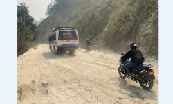 तीन वर्षदेखि निर्माण रोकिएको धुलिखेल-खावा खण्ड स्तरोन्नति गरिँदै