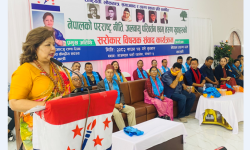 नेपालको जलवायु न्यायको विषयलाई अन्तरराष्ट्रिय जगत्मा उठाइरहेका छौँ : मन्त्री देउवा