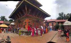 चाँगुनारायणमा दर्शनार्थीको घुइँचो