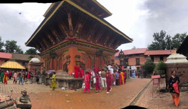 चाँगुनारायणमा दर्शनार्थीको घुइँचो