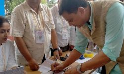 प्रदेश संसदीय दलको नेताका लागि इन्द्र बानियाले गरे मनोनयन दर्ता