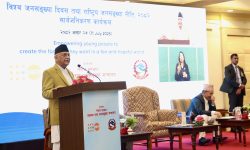 जनसङ्ख्या वृद्धिदर घट्नु मानव अस्तित्वमाथि कै खतरा होः प्रधानमन्त्री