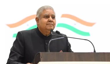 भारतको उपराष्ट्रपति पदबाट जगदीप धनखरको राजीनामा, स्वास्थ्यलाई प्राथमिकता दिने निर्णय