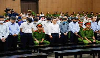 भियतनाममा ४ करोड ५० लाख डलर भ्रष्टाचारमा ३० जनालाई जेल सजाय