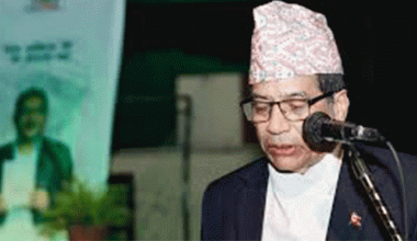 गण्डकी प्रदेशप्रमुखद्वारा पूर्वप्रमुखको निधनमा शोक व्यक्त