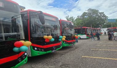 महानगर यातायातद्वारा विद्युतीय बस सेवा शुभारम्भ